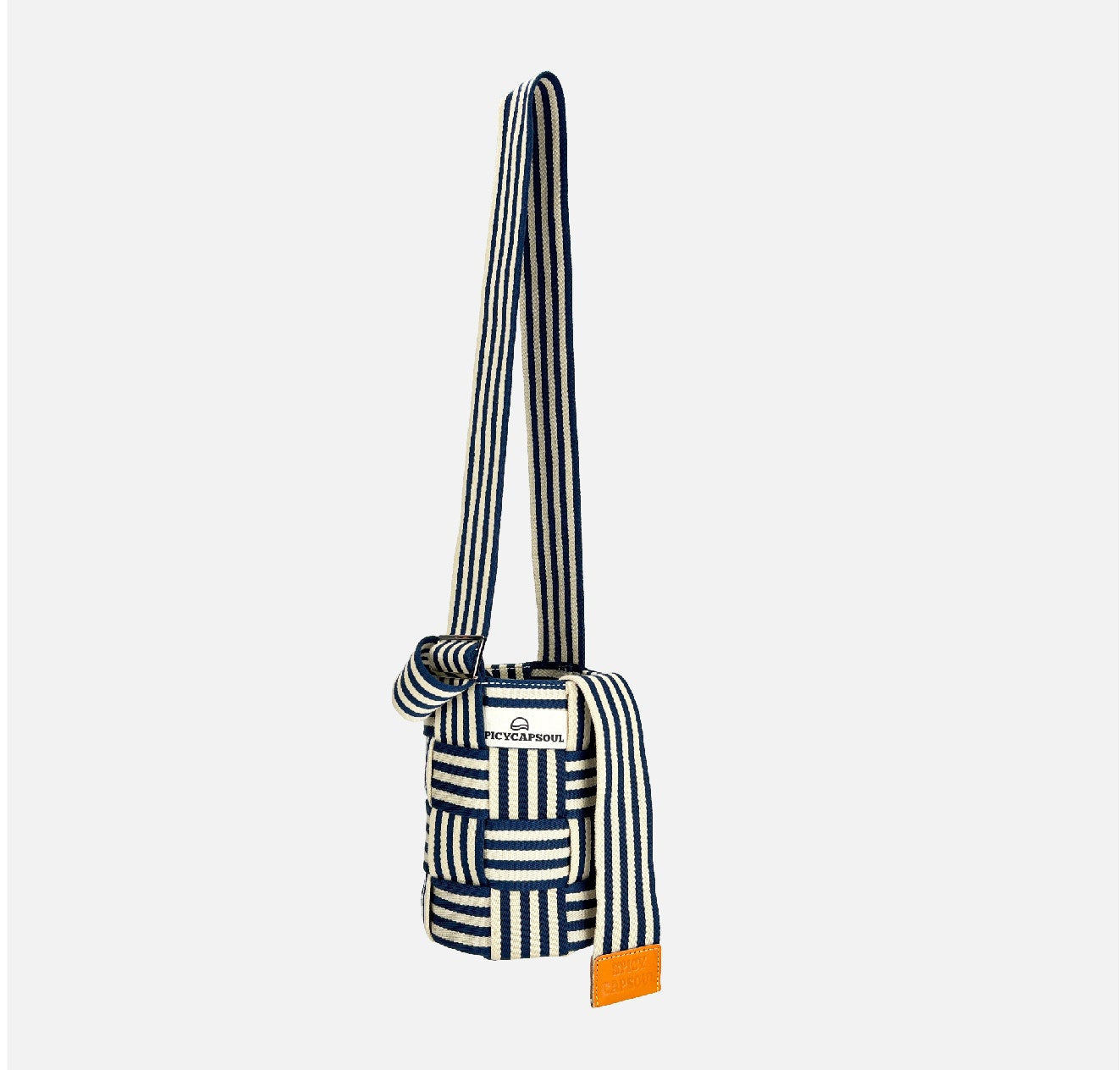 Geometric Webbing Mini Tote - Sailor Stripe