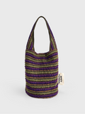 Verdant Patch Textured Small Bucket Tote - BRONZE