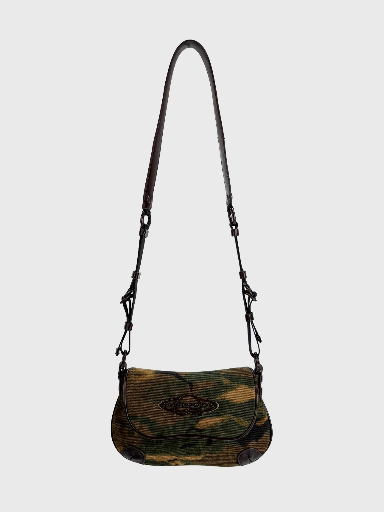 he Pea Saddle Bag - Sketch B&W