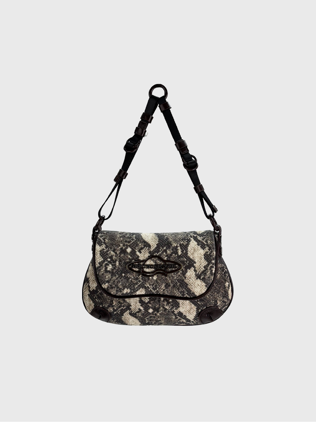 he Pea Saddle Bag - Sketch B&W