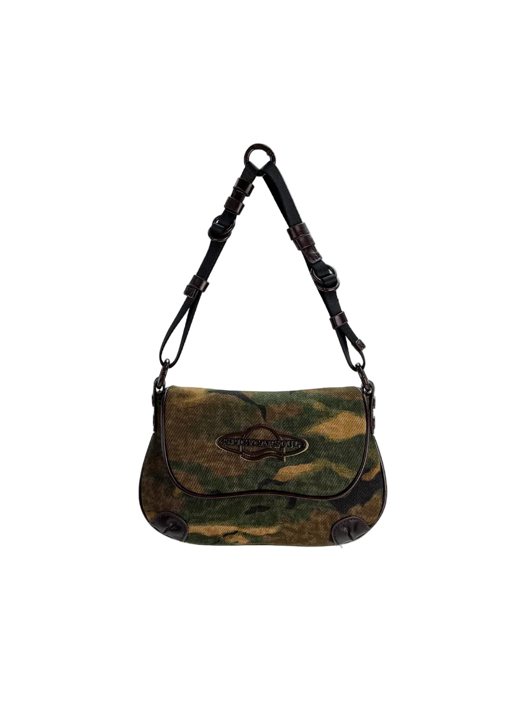 he Pea Saddle Bag - Sketch B&W