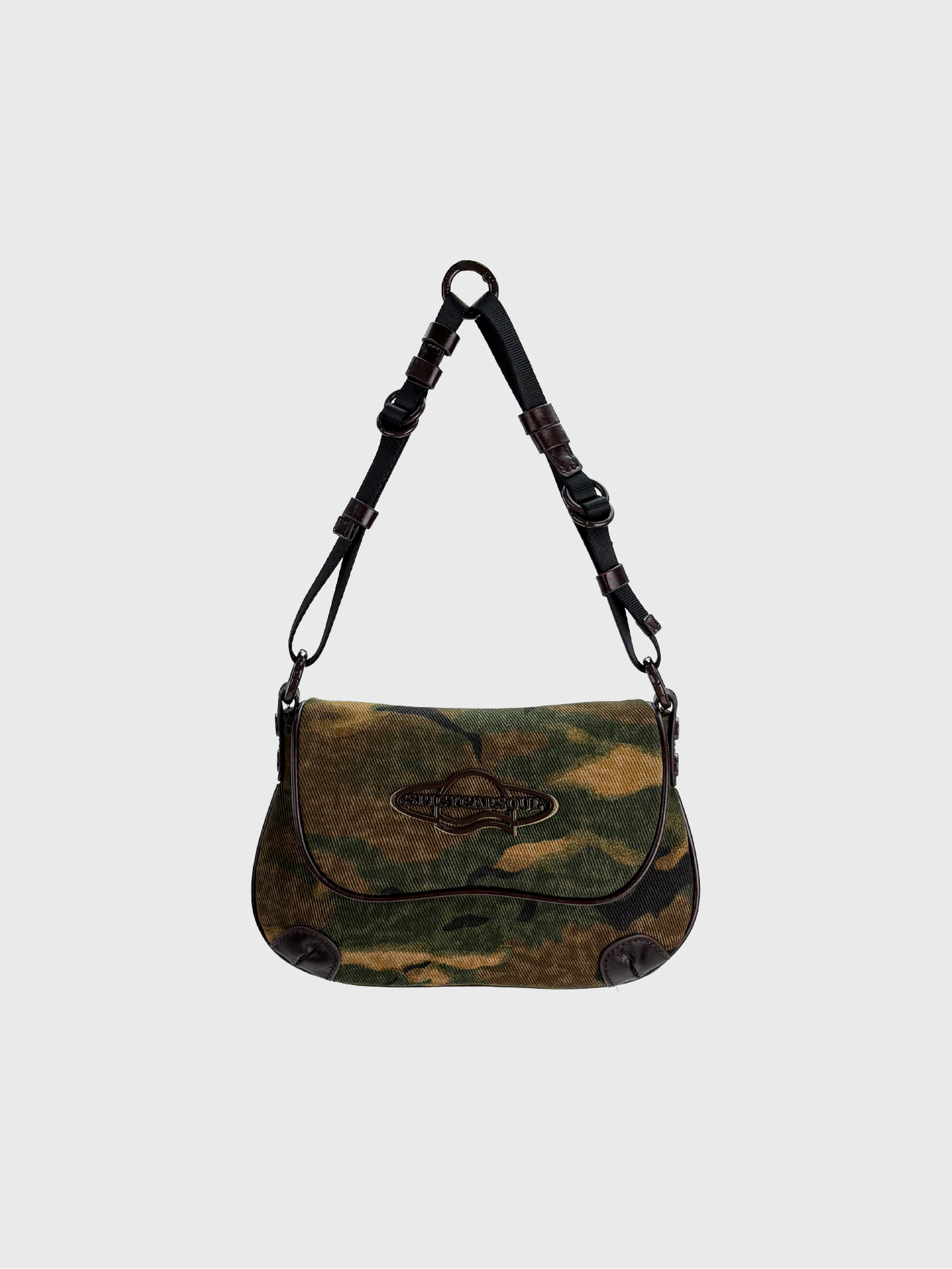 he Pea Saddle Bag - Sketch B&W